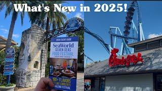 What’s New at SeaWorld Orlando for 2025!