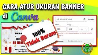 Cara Atur Ukuran Desain Banner di Canva