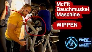 McFit BEINHEBEN MASCHINE | Bauchübung | Gym 80 | Richtige Ausführung | Bauchmuskeln | Crunches