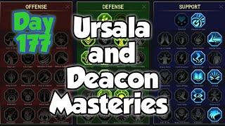 Raid Shadow Legends Day 177: Masteries for Ursala the Mourner and Deacon Armstrong