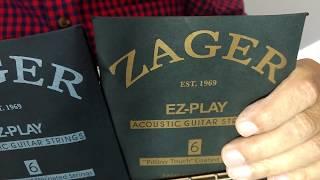 Zager Easy Play guitar strings overview by Dennis Zager and son.