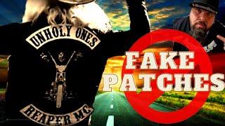 fake patches /  Do's and don'ts of motorcycle club