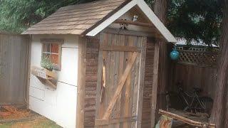 How to build a shed. Fences repairs, gate,