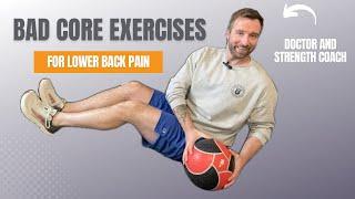 The WORST Core Exercises For Lower Back Pain (And What You Should Be Doing Instead)