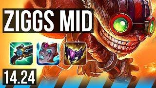 ZIGGS vs SYLAS (MID) | KR Master | 14.24