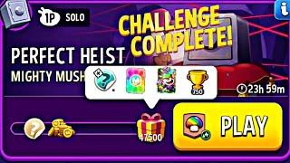 mighty mushrooms perfect heist solo challenge | match masters | very easy challenge