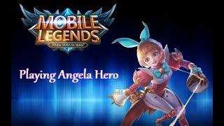 MobileLegend GamePlay #2 Playing Angela (Ranked)