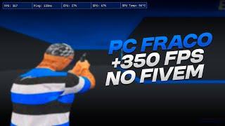 COMO RODAR FIVEM NO SEU PC 4 DE RAM SEM PLACA DE VIDEO!!!PC FRACO +350 FPS