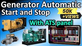 How to design an ATS for Generator / Automatic generator start and stop /Automatic changeover switch