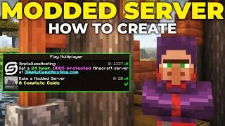 How To Make a Modded Minecraft Server (2024)