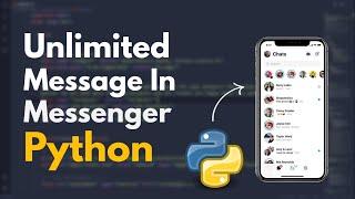 Python Project | Sent Unlimited Message In Facebook Messenger & WhatsApp Using Python