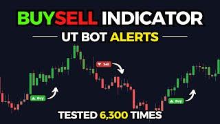 FREE and EASY Buy Sell TradingView Indicator Tested: UT Bot Alerts