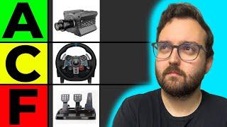 I Ranked All The Sim Racing Gear I've Owned