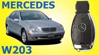 Мерседес w203 изготовление дубликата чип ключа зажигания в Минске Mercedes w203 Key Programming