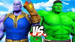 THANOS vs HULK - INFINITY BATTLE - EPIC SUPERHEROES WAR