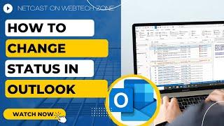 How to Change Status in Outlook | Show Yourself as Busy In Outlook?