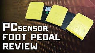 PCSensor USB Triple Foot Switch Pedal Review - Easy to Customize, Setup, Use