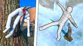 NPC Ragdoll Physics - Epic NPC Falls Compilation #53