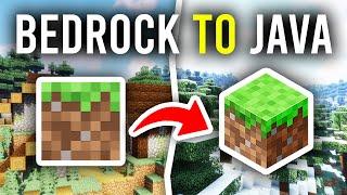 How To Convert Minecraft Bedrock World To Java World - Full Guide