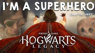 Hogwarts Legacy but I'm a SUPERHERO!