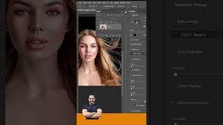 Easy Select difficult hair in photoshop