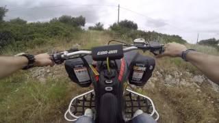 Can-Am ds 450 Urban Zone Top Speed (HD)