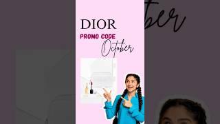 DIOR promo code October 2024  JUST IN! #jadore #beauty #gwp