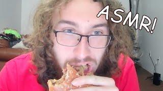 BionicCoyote Eating McDonald's Bacon Quarter Pounder with Cheese | ASMR