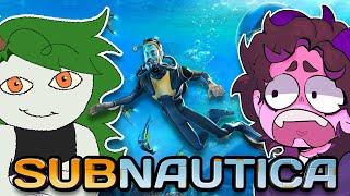 I'M TERRIFIED OF THE OCEAN AND I'M PLAYING SUBNAUTICA?! [Ft. @SmokeeBee]