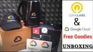 Learn to Earn Swags from Google Cloud | Qwiklabs | Goodies Unboxing