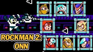 Rockman 2 ONN (rom hack): No damage run (w/ Zippity-doo-dah)