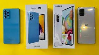 Samsung Galaxy A71 vs Samsung Galaxy A72