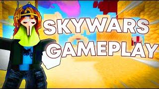 TRYHARD SKYWARS GAMEPLAY! (Roblox Bedwars) 