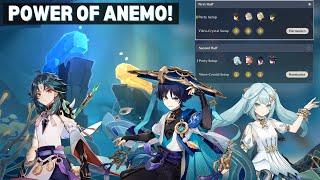 Anemo Boys Carry! C0 Xiao, C0 Wanderer & C6 Faruzan | Vibro-Crystal Verification Event Day 2