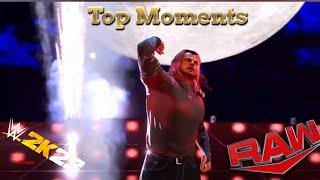 WWE2K23 Eras Universe (Raw) Show 2 Top Moments