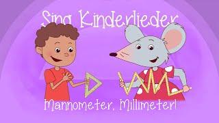 Mannometer, Millimeter | Mathilde, die Mathe-Ratte | Sing Kinderlieder präsentiert Robert Metcalf