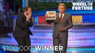 Mike's $100,000 WIN! | Wheel of Fortune