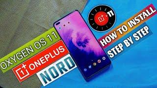 OnePlus Nord Oxygen Os 11 install after downloading beta file || Aod, call Notification light