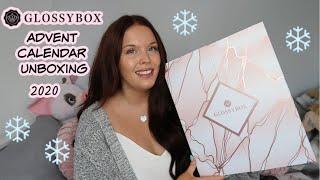 GLOSSYBOX ADVENT CALENDAR 2020 UNBOXING | OVER £360 OF PRODUCTS!