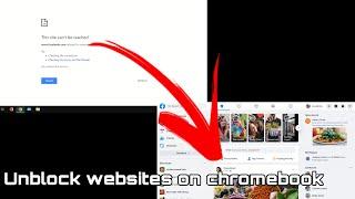 The ULTIMATE METHOD To Unblocking ALL SITES On School Chromebooks