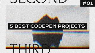 5 Best Codepen projects #01 | HTML, CSS & JAVASCRIPT