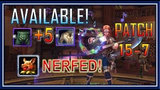 Finally +5 Shirt & Pants Available - Feast Food nerfed! NEW Rings "adjusted" - Neverwinter Mod 20