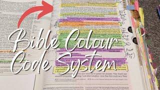 My In-depth Bible Color Code System (Old Vs New) + My Bible Journeys