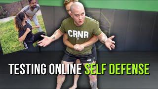 We Tested Ridiculous Online Self Defense Techniques | Part 1