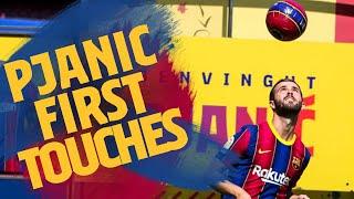  PJANIĆ'S first touches at Camp Nou! ️