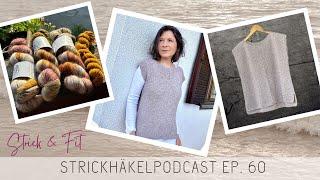 Strickhäkelpodcast Ep. 60 |  Nizza Shirt & Slipover | Wild Roses | Wolle & Buch