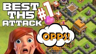 BEST TH5 ATTACK AND BEST ARMY FOR TH5 | 2021 | FADE CLASHER BOLTE !! ️️