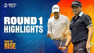 Richard T. Lee seizes lead with opening 62 | Rd 1 Highlights | BNI Indonesian Masters