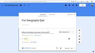 How to Create a Self grading Quiz in Google Classroom