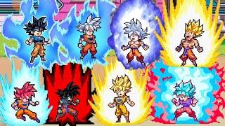 Goku’s Greatest Forms Face Off in a Legendary Showdown!